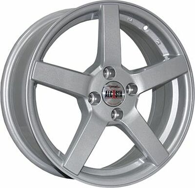 Alcasta M45 7x17 5x108 ET 55 Dia 63 silver