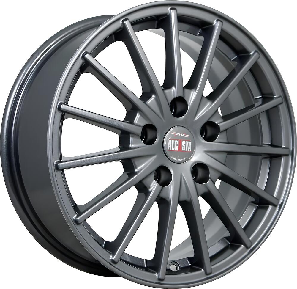Alcasta M60 6.5x16 5x110 ET 45 Dia 67.1 graphite
