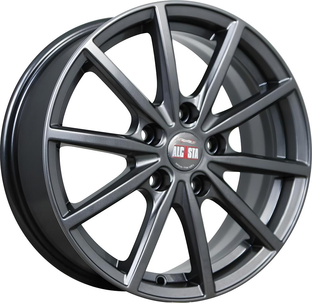 Alcasta M61 7x17 5x114 ET 35 Dia 67 Graphite