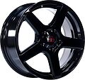 Alcasta M62 6x15 4x100 ET 40 Dia 60.1 black