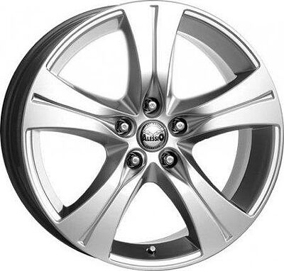 Alessio California 7.5x16 5x120 ET 20 Dia 74.1 silver