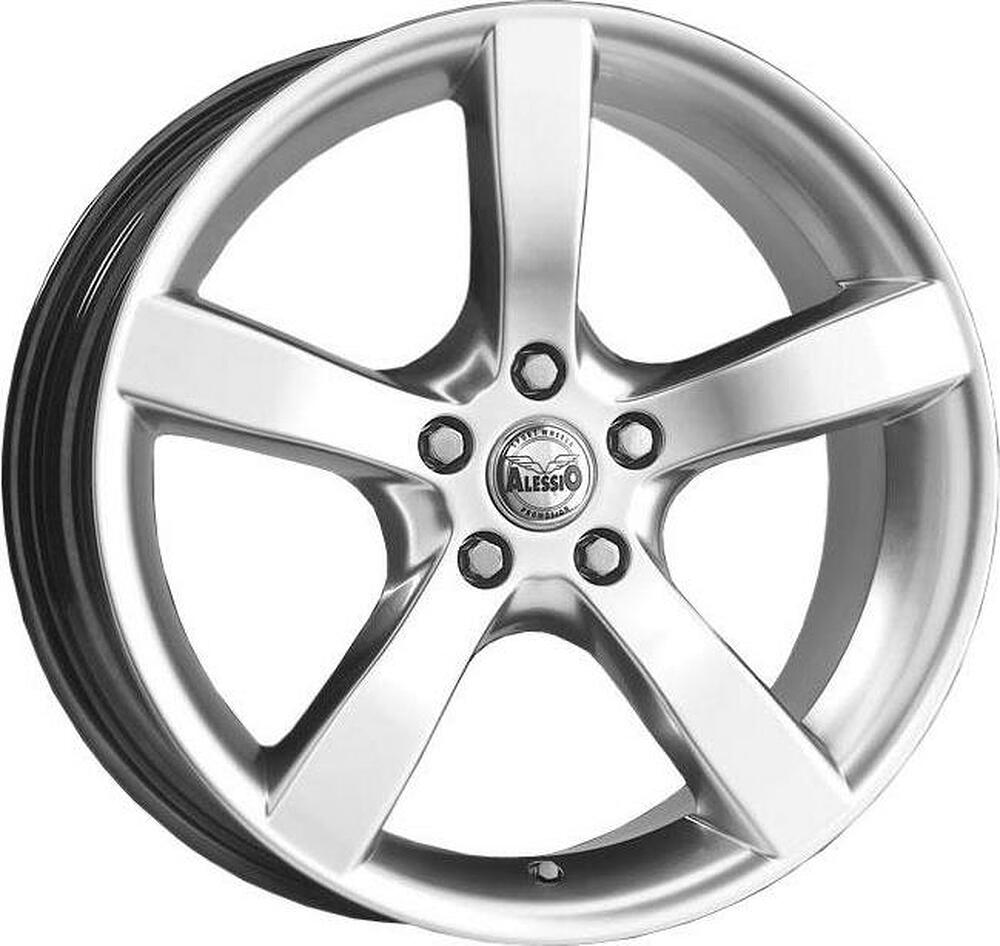 Alessio F1 7.5x16 5x112 ET 35 Dia 69.1 silver