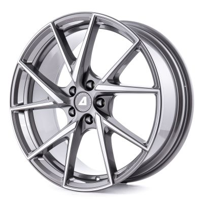 Alutec ADX.01 8.5x19 5x112 ET 30 Dia 70.1 Metallic Platinum Front Polished