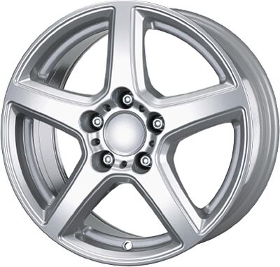 Alutec B 7x16 5x112 ET 43 Dia 66 Polar Silver