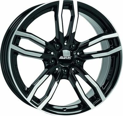Alutec Drive 7.5x17 5x112 ET 52 Dia 66.5 Diamant black front polished