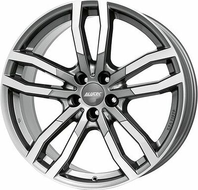 Alutec DriveX 9x21 5x120 ET 42 Dia 72 Metal Grey Front Polished
