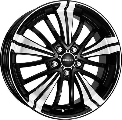 Alutec Ecstasy 8x19 5x112 ET 45 Dia 70.1 Diamond Black Front Polished