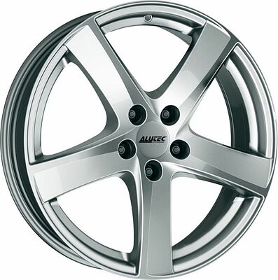 Alutec Freeze 7.5x18 5x108 ET 55 Dia 63.4 Polar Silber