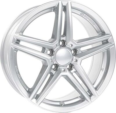 Alutec M10X 8.5x19 5x112 ET 38 Dia 66.5 Polar Silber