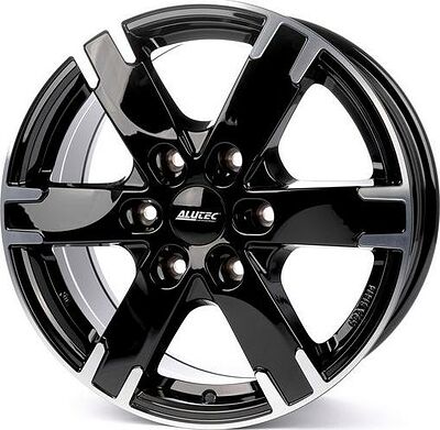 Alutec Titan 7x16 6x130 ET 55 Dia 84.1 Diamond Black Front Polished