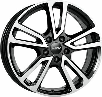 Alutec Tormenta 8x19 5x108 ET 42 Dia 63.4 Diamant black front polished