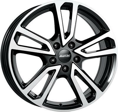 Alutec Tormenta 8x19 5x108 ET 55 Dia 63.4 Diamond Black Front Polished