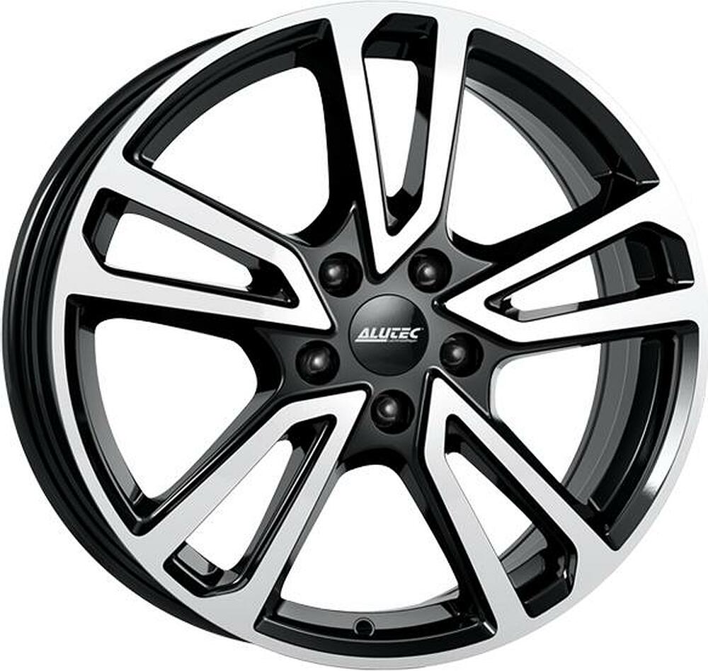 Alutec Tormenta 7x17 5x112 ET 45 Dia 57.1 Diamond Black Front Polished