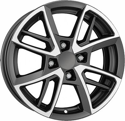 Alutec Xplosive 4 6x15 4x98 ET 35 Dia 58 Graphite matt front polished