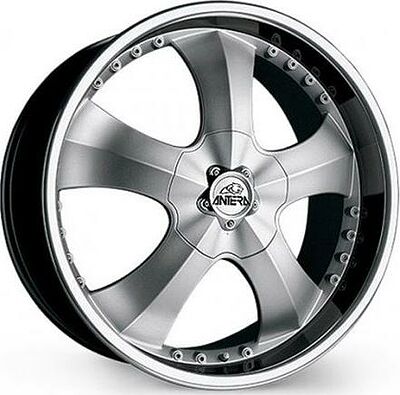 Antera 341 10x22 5x114.3 ET 40 Dia 75.1 Silver Lip Polished