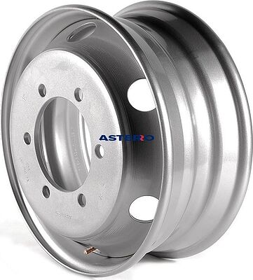 Asterro 6/245/202/127 6x17 6x245 ET 127 Dia 202 Silver