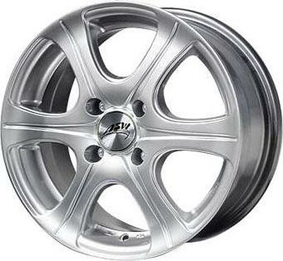 ASW Zentra 6.5x15 4x100 ET 38 Dia 64.1 brilliant