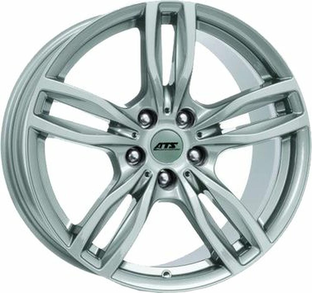 ATS Evolution 7x17 5x120 ET 37 Dia 72 Polar Silver
