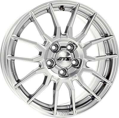 ATS Street Race 7x18 5x112 ET 43 Dia 66 Diamant Silber Lackiert