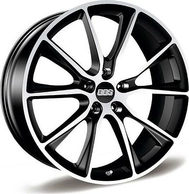 BBS SV 10x20 5x120 ET 45 Dia 82 Satin black/diamond-cut
