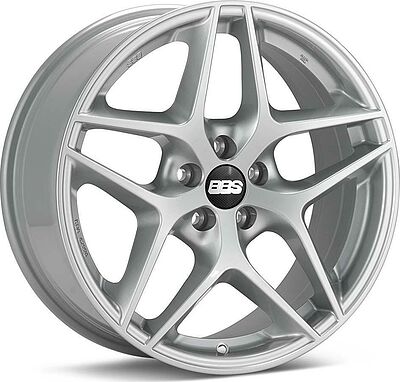 BBS CF 8x18 5x108 ET 40 Dia 70 brillant silber