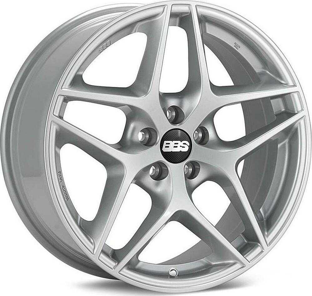 BBS CF 8x18 5x108 ET 40 Dia 70 Brilliant Silver