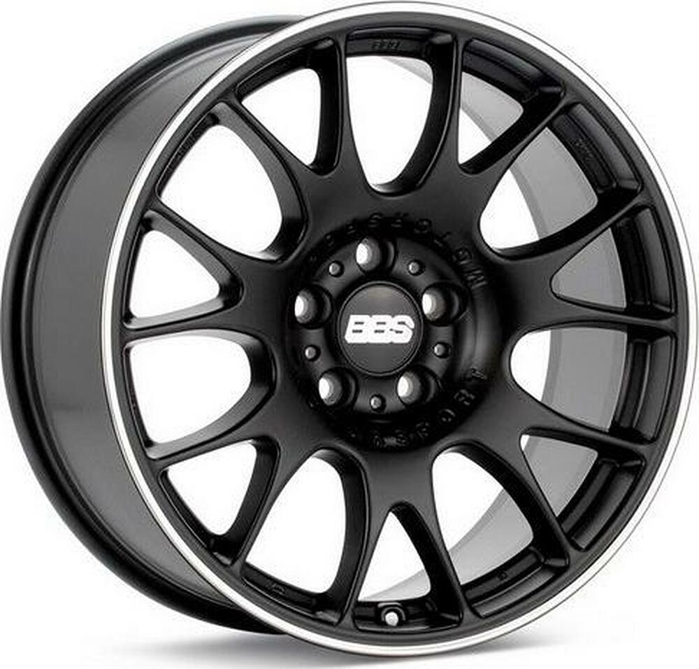 BBS CH 8.5x18 5x112 ET 35 Dia 82 Satin black/diamond-cut