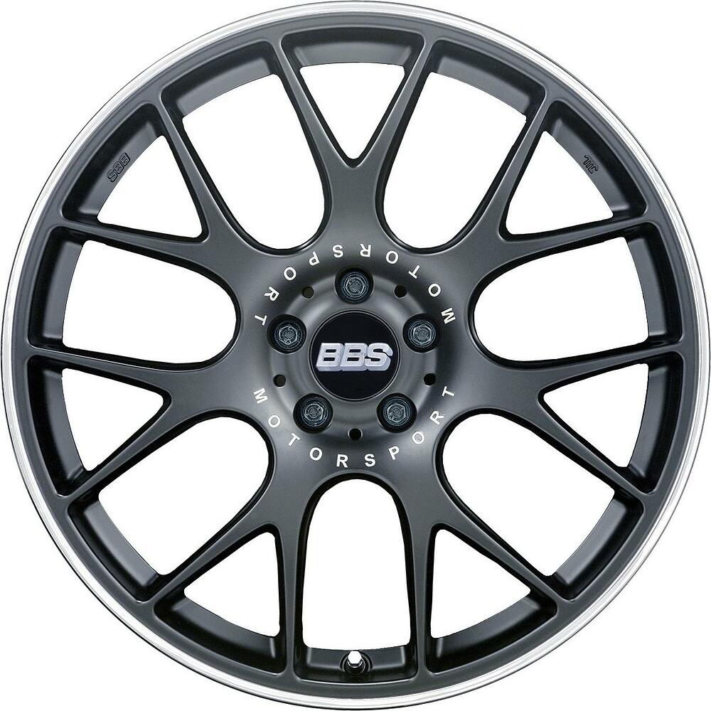BBS CH 8.5x19 5x130 ET 51 Dia 71.6 Titanium