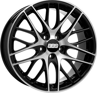 BBS CS 8x18 5x112 ET 40 Dia 82 schwarz/poliert
