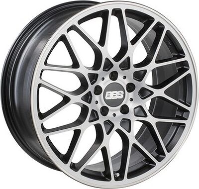 BBS RX 9.5x20 5x112 ET 40 Dia 82 Schwarz Diamantgedreht