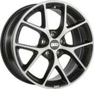 BBS SR 7.5x17 5x120 ET 35 Dia 82 Vulcano grey black diamond cut