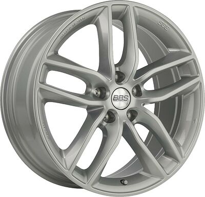 BBS SX 8x18 5x112 ET 35 Dia 82 Brilliant Silver