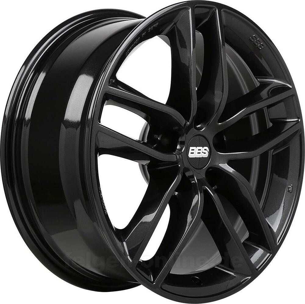 BBS SX 7.5x17 5x112 ET 35 Dia 82 Crystal Black
