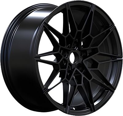 BKNG Y1027 8x19 5x112 ET 28 Dia 66 Black