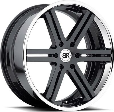 Black Rhino Letaba 9.5x22 6x139.7 ET 25 Dia 112 black