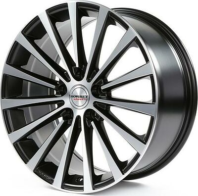 Borbet BLX 8.5x19 5x112 ET 45 Dia 72.5 Black Polished Matt