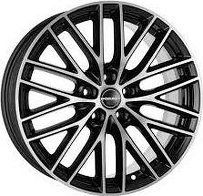 Borbet BS5 7x16 5x112 ET 38 Dia 72.5 Black Polished