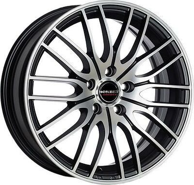 Borbet CW1/5 8x19 5x112 ET 45 Dia 72.5 silver