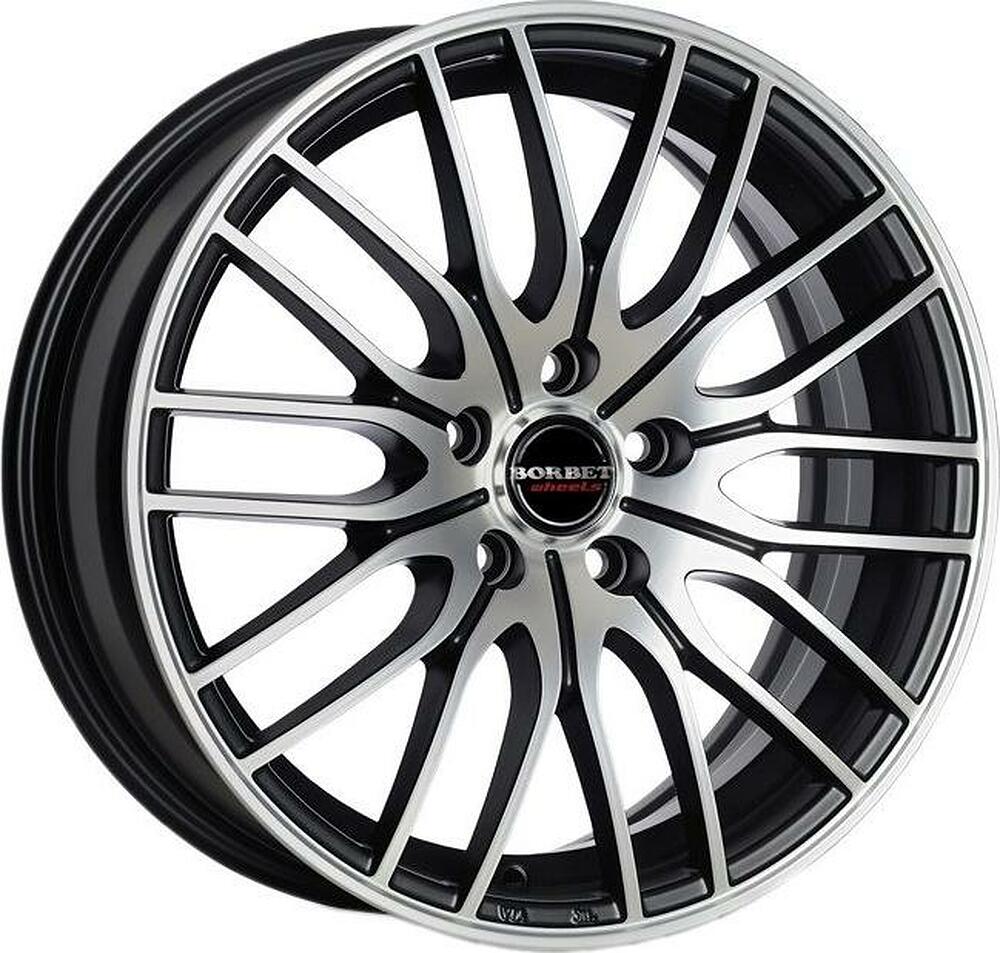 Borbet CW1/5 8x18 5x112 ET 45 Dia 72.5 silver