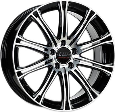 Borbet CW1 7x17 5x105 ET 40 Dia 56.6 Schwarz Poliert