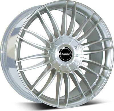 Borbet CW3 9x20 5x130 ET 55 Dia 71.6 Sterling Silber