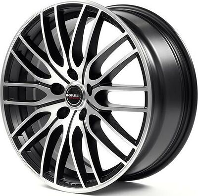 Borbet CW4/5 7x17 5x108 ET 45 Dia 72.5 Black Polished