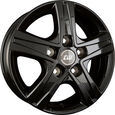 Borbet CWD 6x16 5x118 ET 68 Dia 71 Black glossy