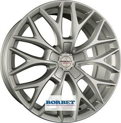 Borbet DY 8x18 5x112 ET 30 Dia 66.5 Brilliant Silver