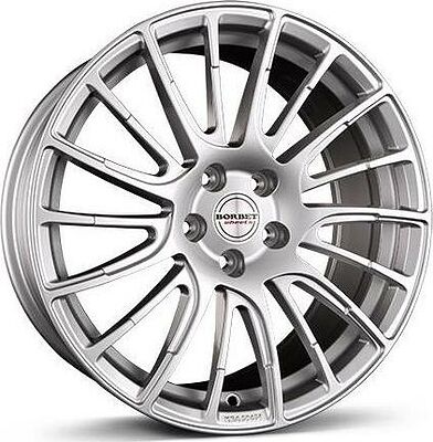 Borbet LS2 8x17 5x114.3 ET 45 Dia 72.5 Brilliant Silver