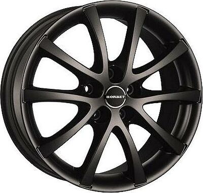 Borbet LV5 7x16 5x112 ET 45 Dia 72.5 Black Gloss MF