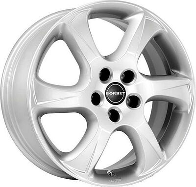 Borbet TC 6x15 5x100 ET 45 Dia 64 brilliant