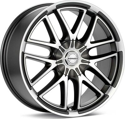 Borbet XA 9x20 5x120 ET 35 Dia 72.5 black chrome poliert