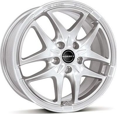 Borbet XB 7x17 5x112 ET 54 Dia 57.1 Cristal silver