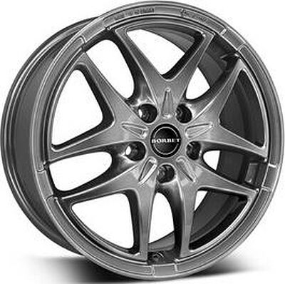 Borbet XB 7x17 5x112 ET 54 Dia 57.1 Metal grey